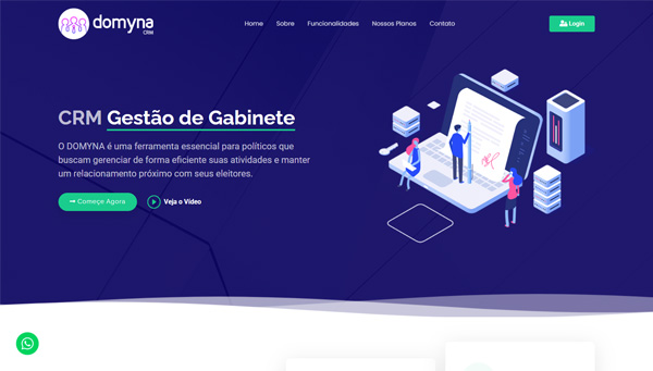 Capa do projeto Domyna